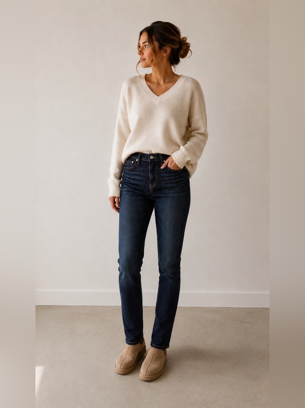 Rag & Bone Dre Slim Boyfriend Jeans 28 Dark Wash Mid Rise Straight Denim